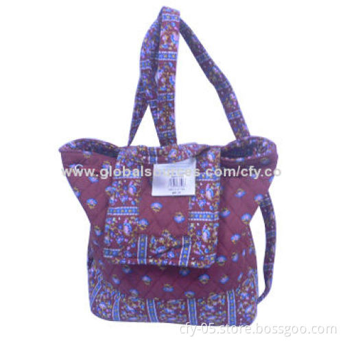 Fashionable Cotton Backpack, OEM and ODM Orders Welcomed